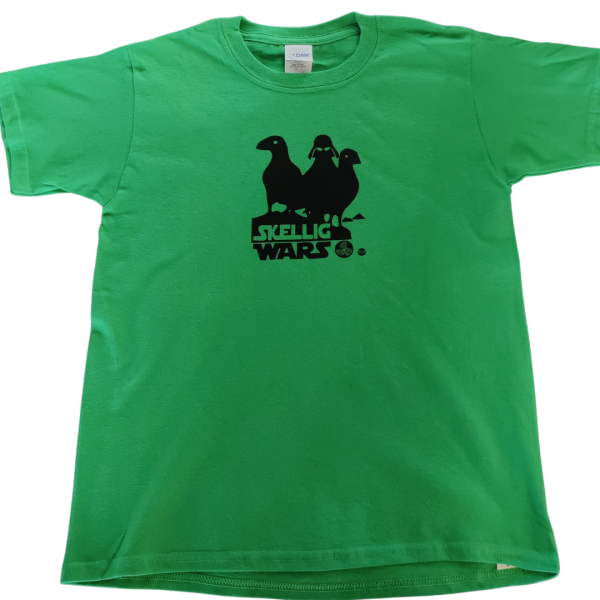 Kids Puffin T-Shirt Green