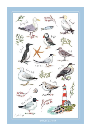 Birds Tea Towel