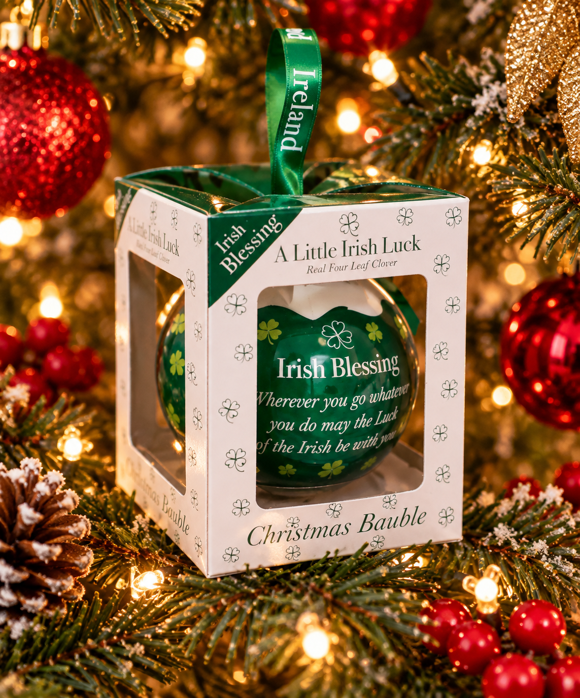 Irish Blessing Irish Christmas Bauble