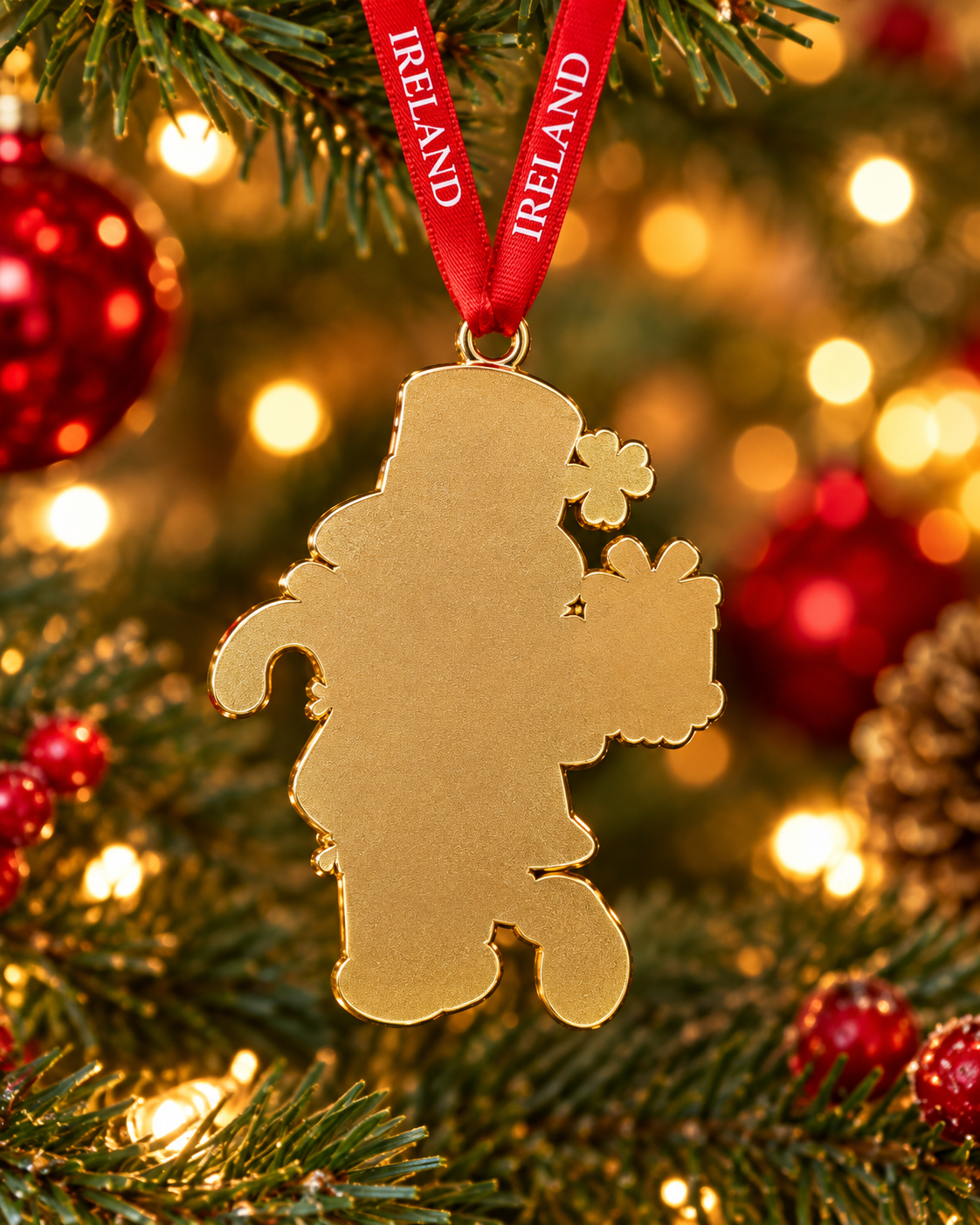 Christmas Leprechaun - Back