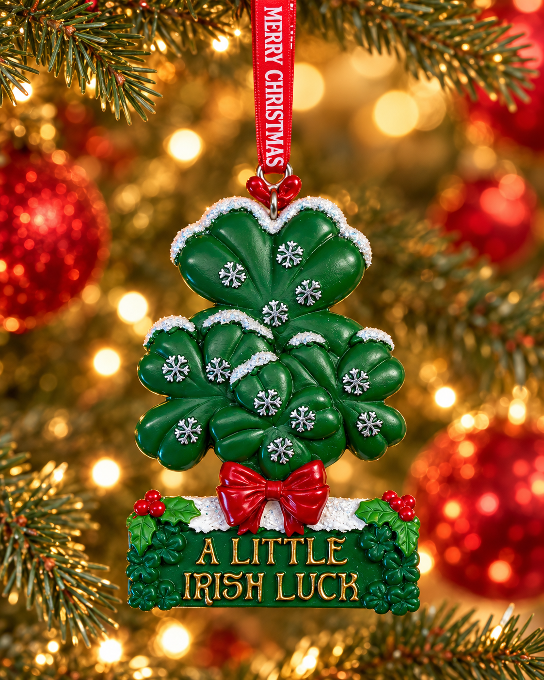 Christmas Shamrock (A Little Irish Luck) - Front 1