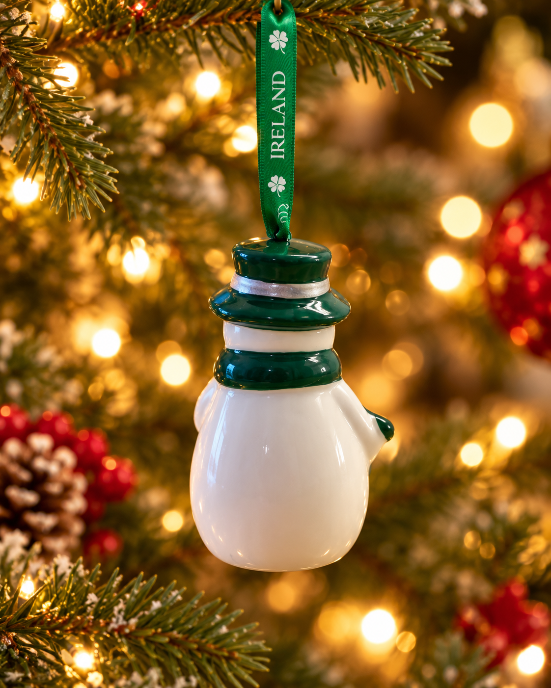 Christmas Snowman - Back